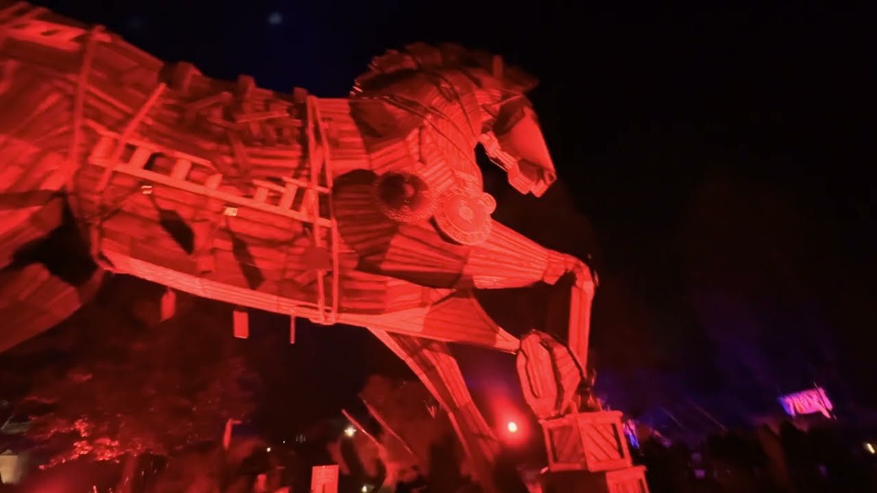 (Des)Troy Toverland Halloween Nights 2024 4k [Onride+Offride]