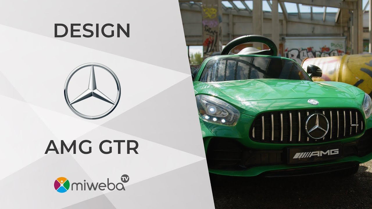Mercedes Amg Gt R Kinder Elektroauto Gtr Design 2021 Miweba Youtube