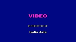 Arie India   Video Karaoke