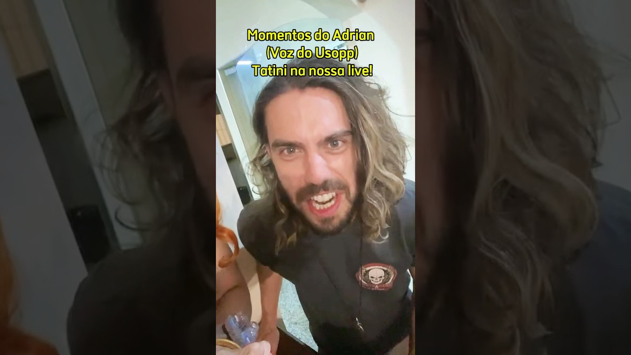 Capitão Usopp Adrian Tatini! Participou brevemente da nossa live de Halloween • One Piece