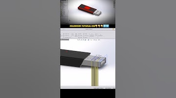 USB File For Practice 2025 #solidworks #ytshorts #cad #shorts #3d #solidworkstutorial