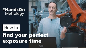 Start scanning: How to find the perfect exposure time in the 3D inspection software