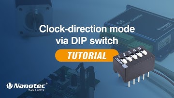 How to parameterize motor controllers / drives with a hardware switch - Nanotec
