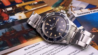 Rolex Submariner 5513 from a Former COMEX Diver | Bob's Watches