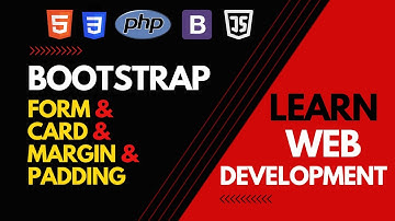 Bootstrap Form, Card, padding & Margin