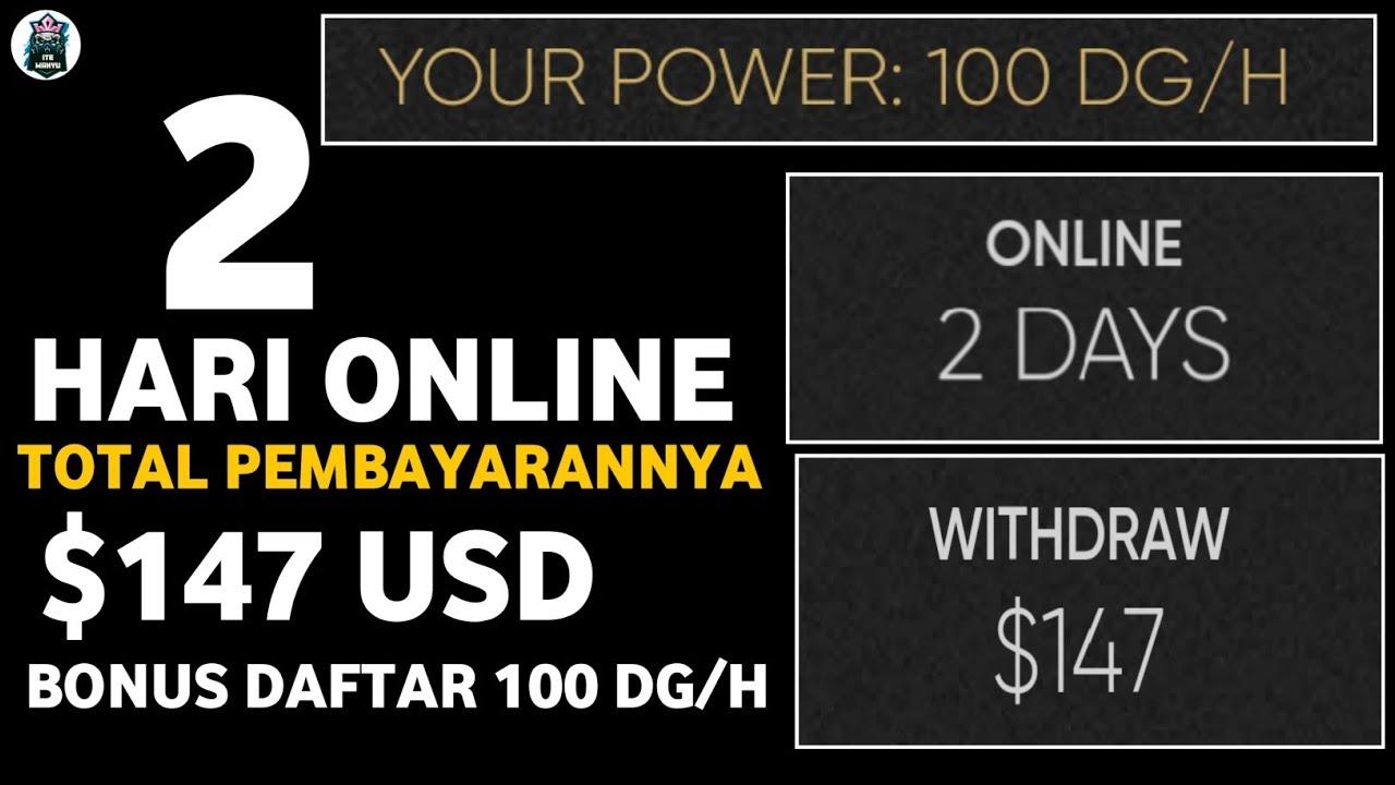 BARU RILIS BONUS PENDAFTARAN 100DG H GRATIS MINIMAL WD 1 DOGE CLOUD Baru rilis bonus pendaftaran 100dg h gratis minimal wd 1 doge cloud