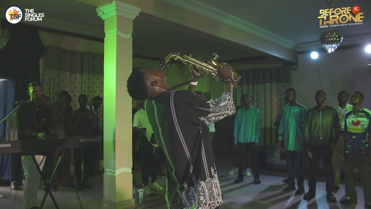 Min Wisdom Sax Sensational Ministration at The Singles Forum (Before The Throne) #tsf #worship