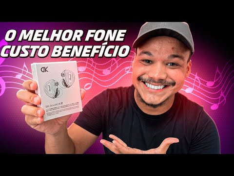 ELE CHEGOU! GK-STREAK - O FONE DE OUVIDO MAIS PODEROSO DO MERCADO | UNBOXING