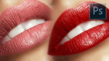 How To Create Realistic Lipstick in Photoshop  Photoshop Tutorial For Beginners Step By Step
