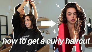 How to get the PERFECT CURLY HAIRCUT!!!