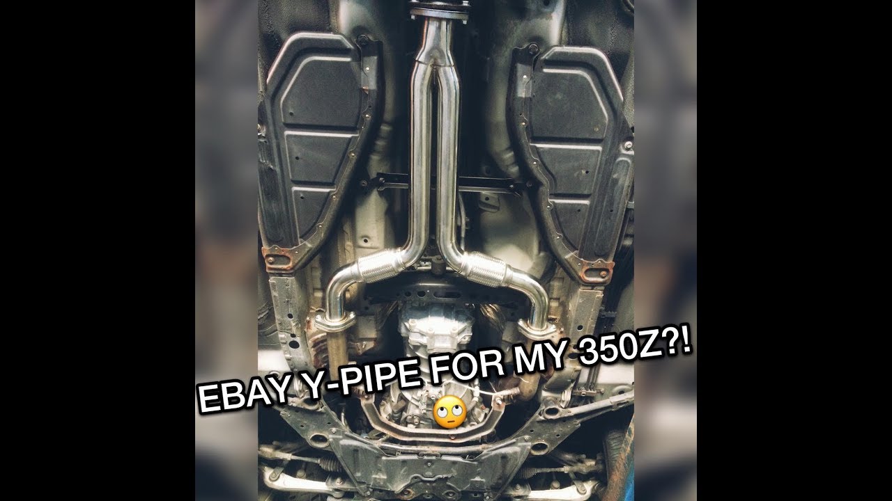 350z Ebay Y-pipe = LOUD!