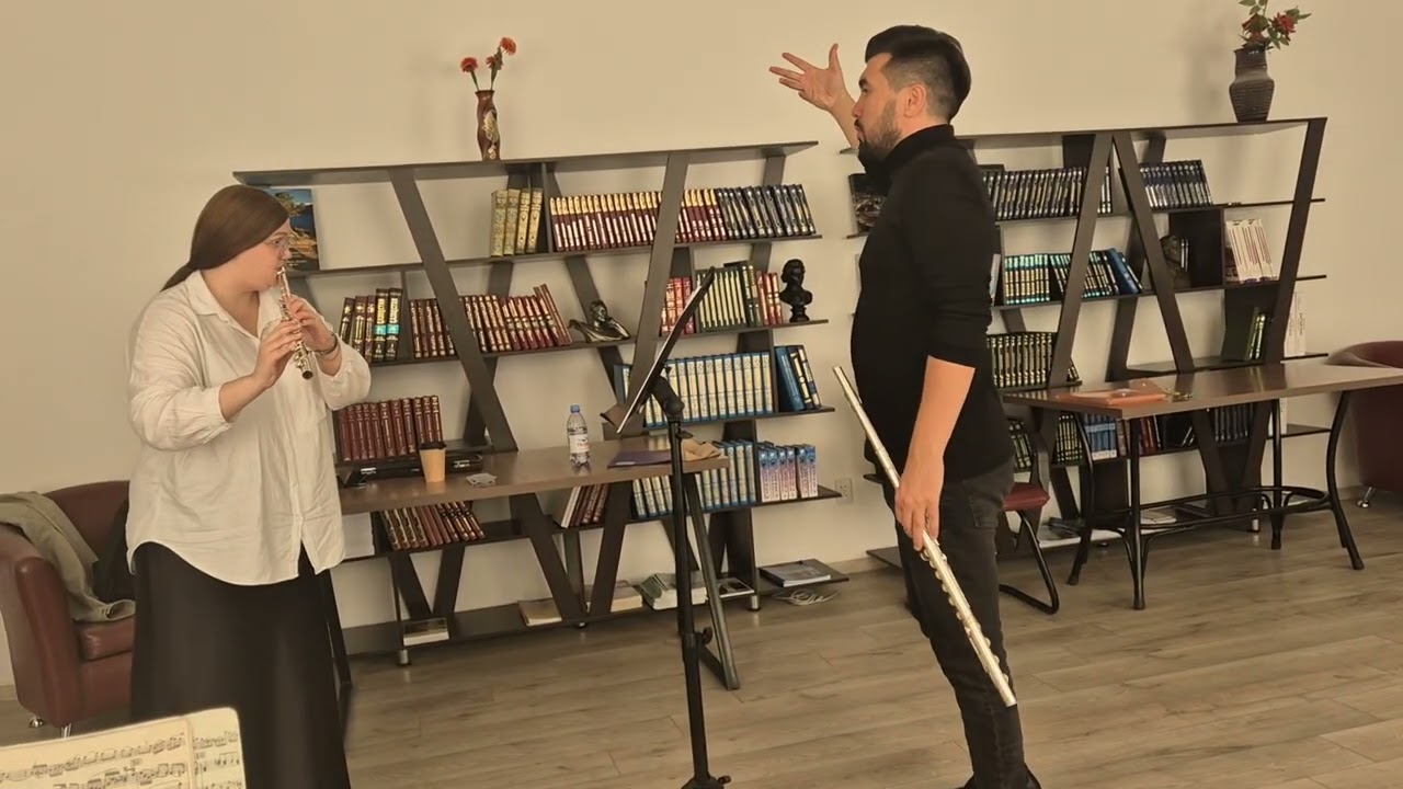 Мастер-класс Ержан Кушанова(флейта) 1ч