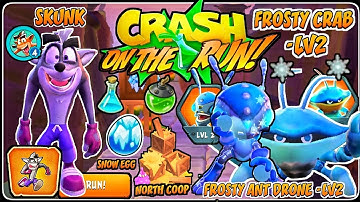 UNLOCKING SKUNK BANDICOOT - CRASH BANDICOOT: ON THE RUN - ANDROID GAMEPLAY PART 5