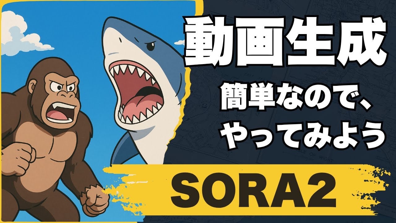 動画生成AIの「SORA2」の使い方のコツは「起承転結」で4本をつなげる