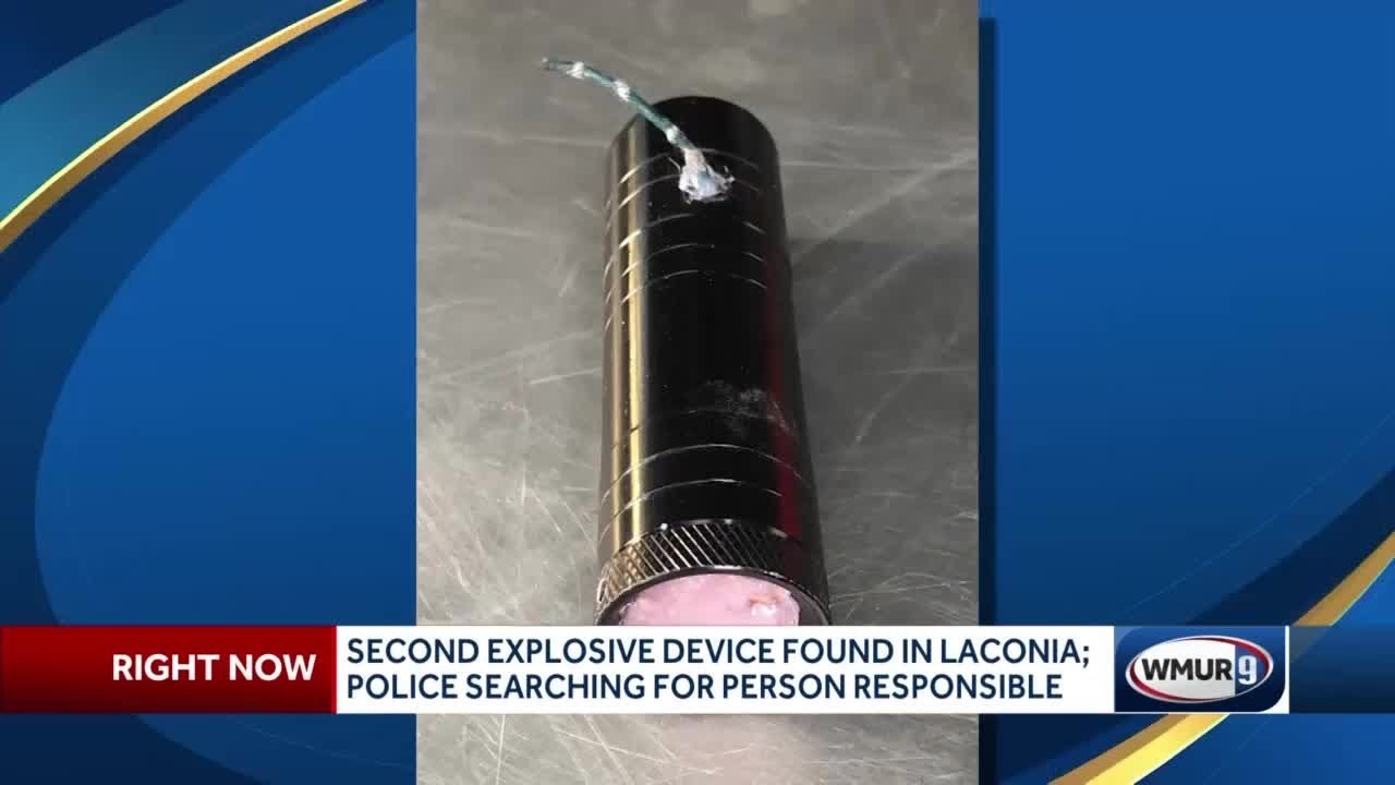 new hampshire commons 2 explosive devices found in Laconia