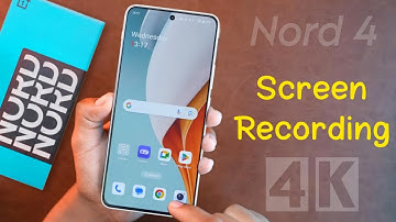 Schermopname maken met geluid op OnePlus Nord 4 | Beste schermopname-instellingen op OnePlus Nord 4