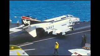 1973 Navy Air Operation USS Midway Vietnam