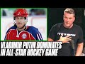 Pat McAfee Reacts To Vladimir Putin Scoring 8 Goal In Hockey Game