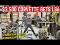 This BUILT LS6 Engine Just LANDED For My $3,500 Corvette