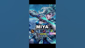 ✅ MIYA GOLDLANE ML BEST BUILD 2025 #mobilelegends #mlbb #gaming #chouexp #shortvideos