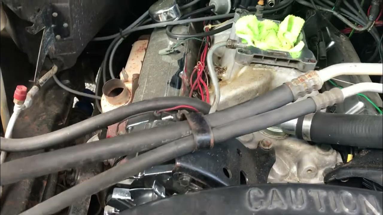 SBC 350 “dieseling” causes and solutions. YouTube