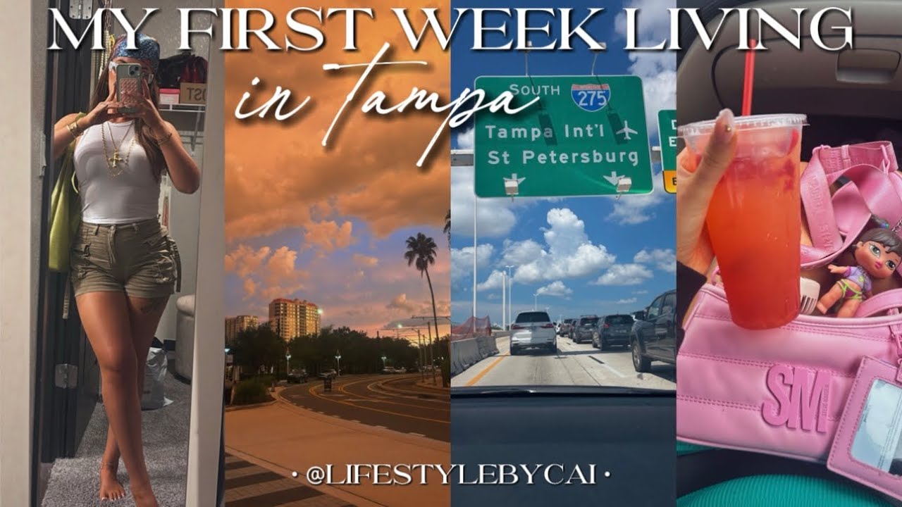 Моя первая неделя жизни в Тампе: видеоблог в кинематографическом стиле ♡ Saucy Fangerz + пляж Кли...