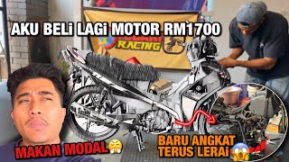 Aku BELi LAGi MOTOR RM1700 | Full Review BENGKEL BARU screenshot 4