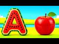 A for apple 🍎 |🐱  Phonics song for nursery | abcd | learning for children .