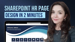 Create a SharePoint Intranet HR Page in 2 Minutes