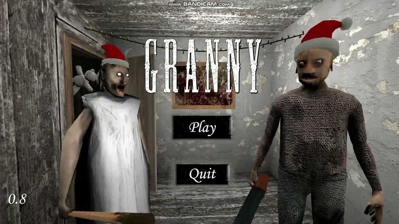 я прошел грэнни на танке с дедом Granny 2025 remake test edition 0.8