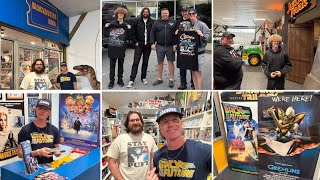BC DELOREAN TOUR CONTINUES! Stones Speed Shop Pit Stop, Tim Horton’s, BC’s Blockbuster Video!