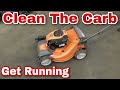 How To Clean The Carburetor On A Push Mower (New Plastic Style Briggs Carb)
