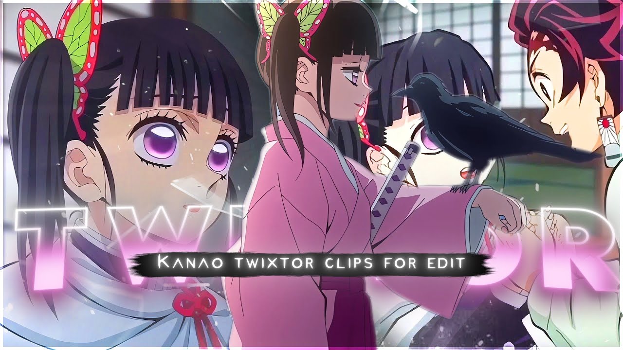 Kanao Tsuyuri 4K Twixtor Clips (Perfect for AMVs) | Demon Slayer Clips | Twixtor Pack
