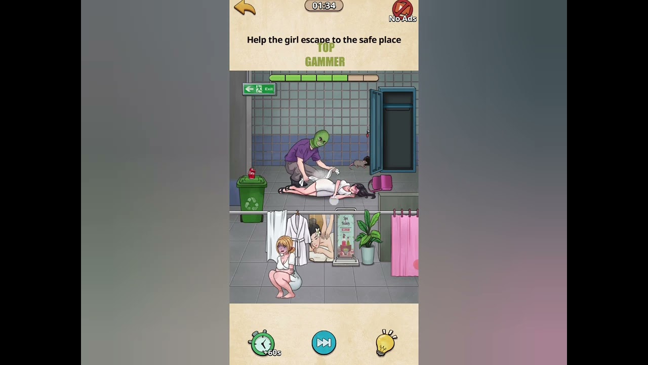 Nightmare Puzzle The Unknown level 44 Gameplay walkthrough solution