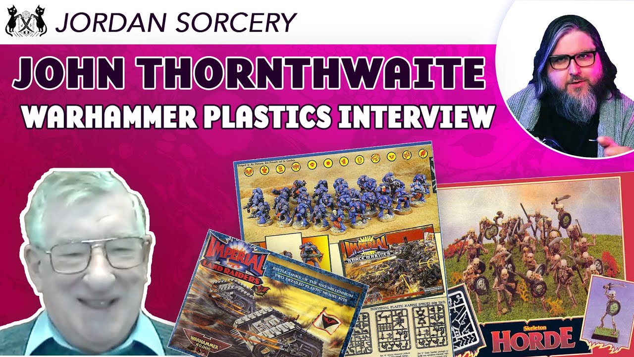 Warhammer Plastic | John Thornthwaite in Conversation with Jordan Sorcery