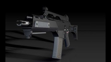 G36C | Cinema 4D