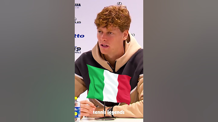 Jannik Sinner Speaks Italian & German at Press Conference