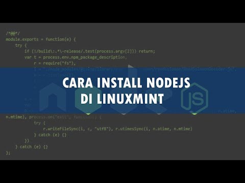 Cara Menginstall NodeJS di Linuxmint