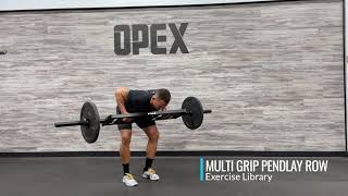 Multi Grip Pendlay Row