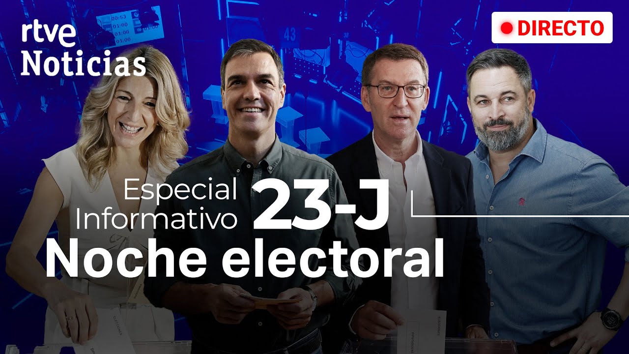 ELECCIONES 23J: El PP gana, el PSOE resiste pero NINGÚN BLOQUE logra la MAYORÍA para GOBERNAR | RTVE