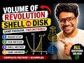 Volume of Revolution: Shell Method vs Disk Method | Same Problem, Two Solutions