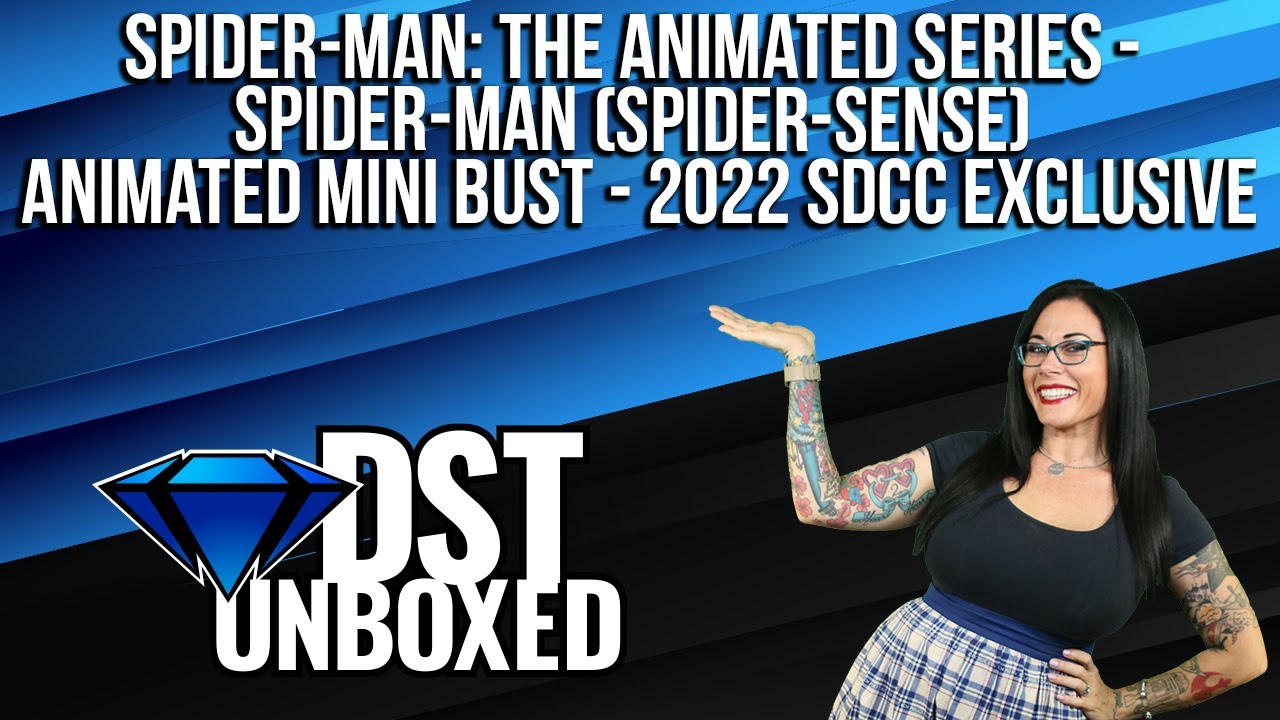 Marvel Spider-Man (Spider-Sense) Animated Bust -San Diego 2022 Exclusive | DSTUnboxed