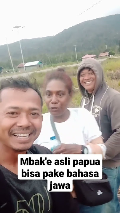 mbak Papua bisa pake bahasa Jawa #shorts