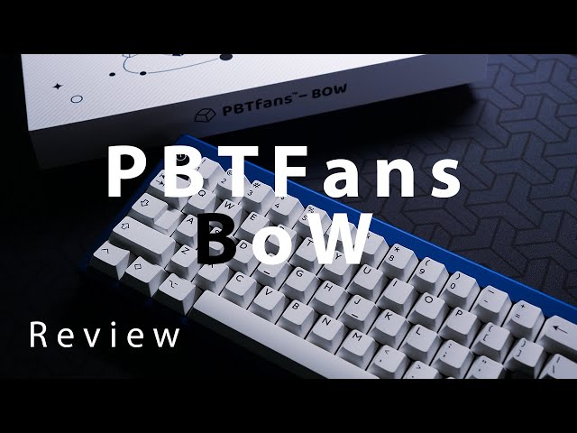 PBTFans doubleshot BoW on Jules - Review BEST PBT Keycaps? - YouTube