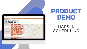 Maps in Scheduling Demo