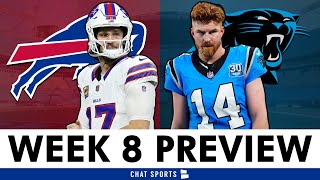 Buffalo Bills vs. Carolina Panthers Preview, Injury Report & Score Prediction | NFL Week 8