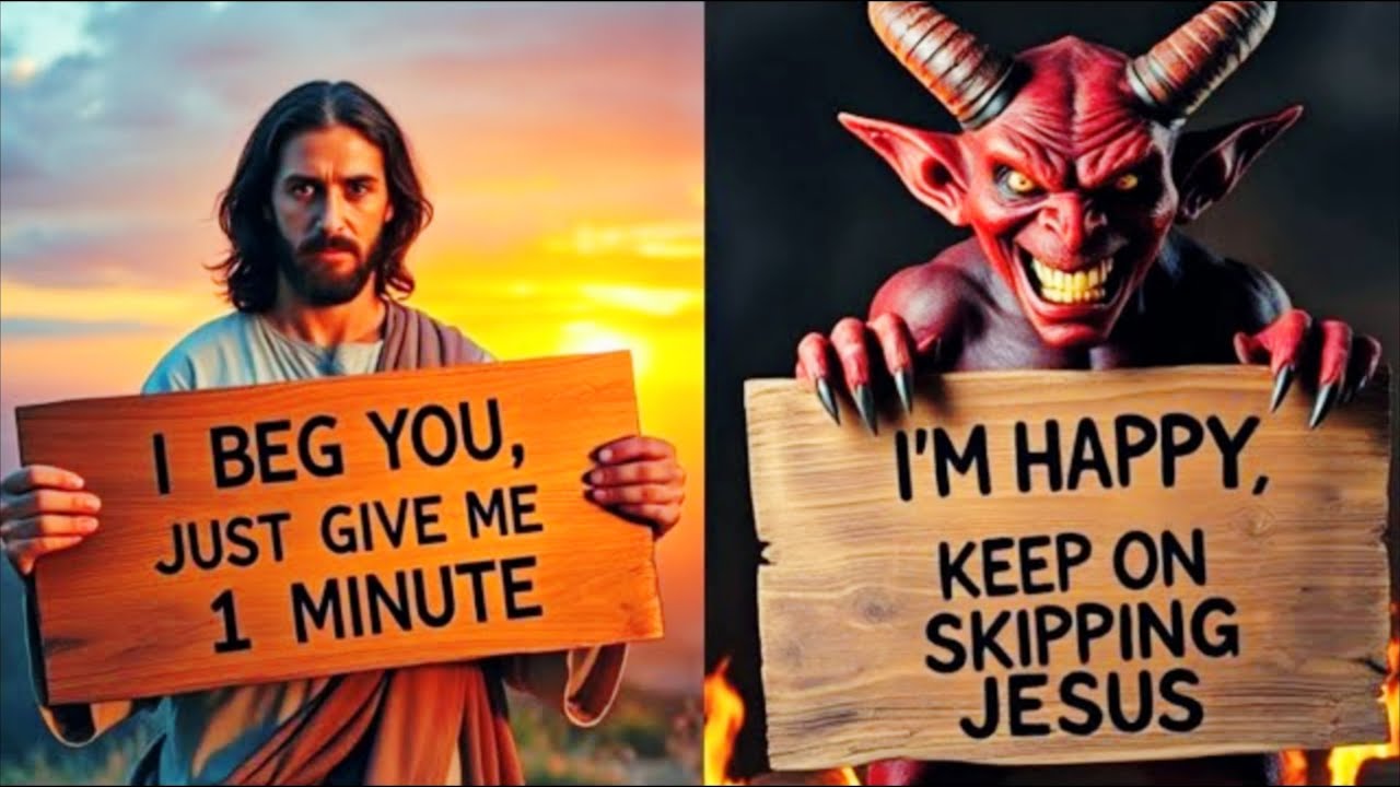 ✝️God Says: 💯Two Voices Are Calling You — Choose One😭🙏 | God's message today | Jesus Affirmation Now