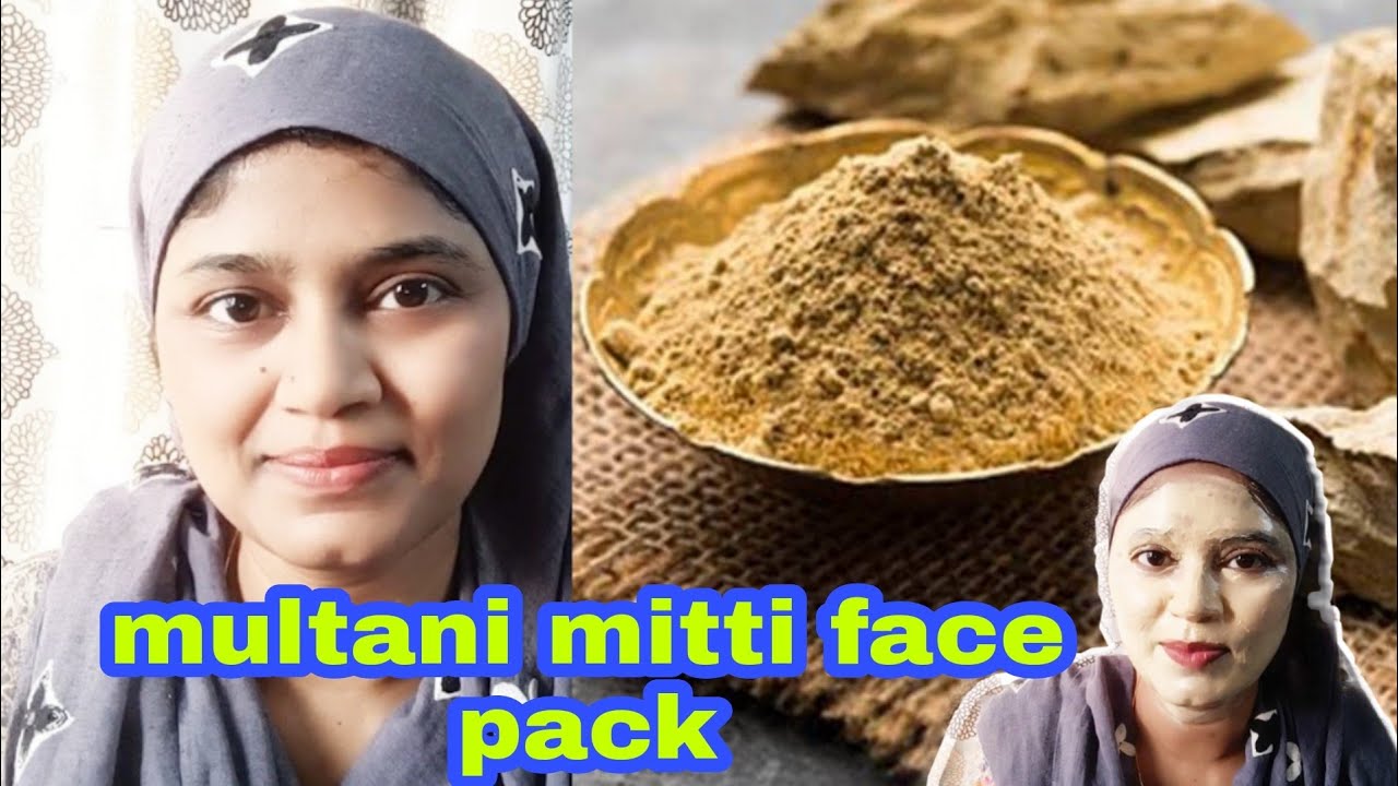 Multani Mitti Glowing Face Pack ll Vitamin E Capsule fatima