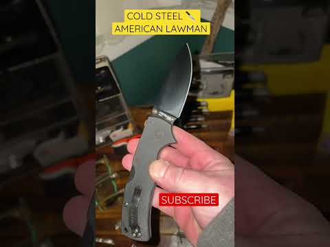 Cold steel American lawman! Strong EDC! SUBSCRIBE for more knife content!   