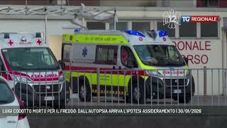 LUIGI CODOTTO MORTO PER IL FREDDO: DALL'AUTOPSIA ARRIVA L'IPOTESI ASSIDERAMENTO | 30/01/2026